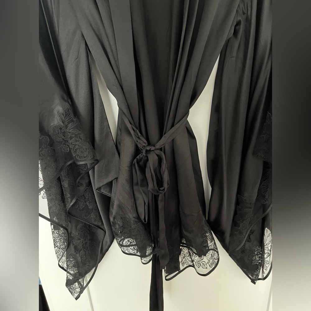 Silk and lace Agent Provocateur robe